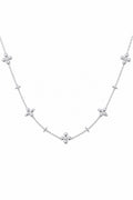 Celeste Silver Eternal Blossom Necklace
